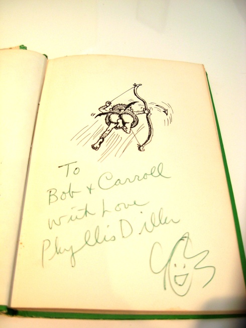 Phyllis Diller Signature